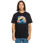 Quiksilver EQYZT07676-10010 Riding Today Ss Siyah Erkek T-shirt