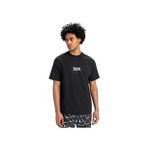 Quiksilver EQYZT08016-KVJ0 Mercury Chrome Lightning Siyah Günlük Stil Erkek T-shirt