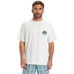 Quiksilver EQYZT08023-WBK0 Gh Qs Crystal Jet Beyaz Günlük Stil Erkek T-shirt