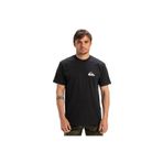 Quiksilver EQYZT08042-KVJ0 Ev Mini Logo Siyah Günlük Stil Erkek T-shirt