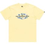 Quiksilver EQYZT08063-YEM0 Locked Up Sarı Günlük Stil Erkek T-shirt