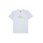 Quiksilver EQYZT08072-908 Ev Comp Logo Beyaz Günlük Stil Erkek T-shirt