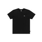 Quiksilver Erkek Basic SS Tee Young Men T-Shirt, Siyah, L