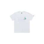 Quiksilver Erkek Beyaz Kısa Kollu Tişört L Beden PALM LINES SS Modeli