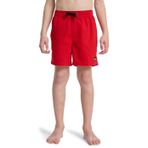 Quiksilver Erkek Çocuk Şort Mayo, 8 Yaş, 5003372730, Kırmızı, Erkek Çocuklar