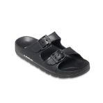 Quiksilver Erkek Embark sandalet, Antrasit, 46 EU