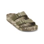 Quiksilver Erkek Embark sandalet, Yeşil 1, 42 EU
