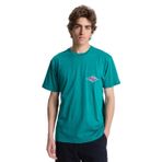 Quiksilver Erkek Ev Beach Blast SS Tişört, Cam Yeşili, XS