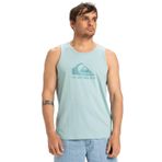 Quiksilver Erkek Ev Comp Logo Tank Tişört, Aquifer., M