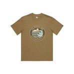 Quiksilver Erkek Ev Three Seas SS Tişört, Aloe, S