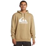 Quiksilver Erkek kapüşonlu kazak, büyük logolu kazak, Fitilli kumaş., S