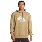 Quiksilver Erkek kapüşonlu kazak, büyük logolu kazak, Fitilli kumaş., XL
