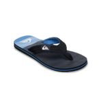 Quiksilver Erkek Molokai Layback Parmak Arası Terlik Sandalet Siyah, siyah, 45 EU