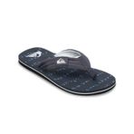 Quiksilver Erkek Molokai Layback Parmak Arası Terlik Sandalet Siyah, Siyah Quik Zor, 44 EU