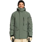 Quiksilver Erkek Mont Mission Soli Jk Snjt - Yeşil
