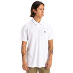 Quiksilver Erkek Mw Pique Polo Gömlek, Beyaz, L