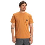 Quiksilver Erkek Salt Water Pocket Ss Tee T-Shirt, Buğday Kepeği (Bran), S