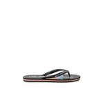 Quiksilver Erkek Siyah Düz Sandalet 45 Numara MOLOKAI STRIPE 26 Modeli