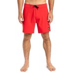 Quiksilver Erkek Surfsilk Kaimana 16 Sörf Şortu (1'li Paket), kırmızı (High Risk Red), (34W) UK