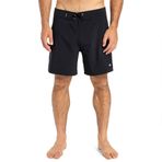 Quiksilver Erkek Surfsilk Kaimana 16 Sörf Şortu (1'li Paket), Siyah, 30W
