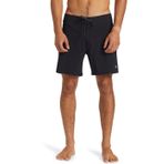 Quiksilver Erkek Surfsilk Kaimana 16 Sörf Şortu (1'li Paket), Siyah, 32W