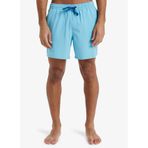 Quiksilver Erkek Surfsilk Solid Volley Şort Mayo, Turkuaz, S Beden