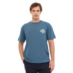 Quiksilver Erkek Yeşil Kısa Kollu Tişört M Beden GH QS CRYSTAL JET SS Modeli