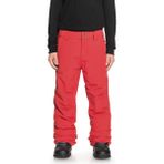 Quiksilver Estate B Erkek Çocuk Kırmızı Snowboard Pantolonu