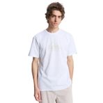Quiksilver Ev Comp Logo Yuvarlak Yaka Tişört, L, EQYZT08072-wbb0, Beyaz, Erkek