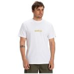 Quiksilver Ev Disconnect Effects Erkek Beyaz Tişört - 2XL