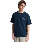 Quiksilver Ev Fade Spectru Erkek Tişört - Lacivert - 2XL