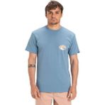 Quiksilver Ev Flower Chaos Erkek Mavi Tişört
