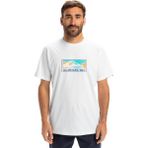 Quiksilver Ev Gradient Box Erkek Beyaz Tişört