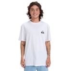 Quiksilver Ev Mini Logo Erkek Beyaz Outdoor T-Shirt EQYZT08181-WBB0