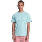 Quiksilver Ev Mini Logo Erkek Mavi Tişört