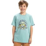 Quiksilver Ev Skull Feast Yth Erkek Çocuk Tişört - 16 Yaş - Turkuaz