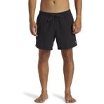Quiksilver Everyday Solid 15 Volley Şort, Small, AQYJV03153, Siyah, Erkek