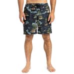Quiksilver EVERYDAY STRAIGHT VOLLEY Normal Bel Standart Kalıp Şort Mayo, S, 5003272505, Siyah, Erkek