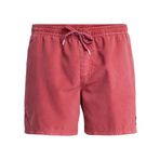 Quiksilver Everyday Surfwash Volley 15 Kırmızı Deniz Şortu, S, EQYJV04155, Burnt Russet, Erkek