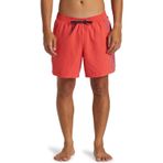 Quiksilver Everyday Vert Volley 16 Deniz Şortu, S, AQYJV03139, Kırmızı, Erkek