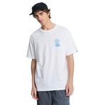 Quiksilver EVO BLOSSOM OF Beyaz Baskılı T-Shirt, XL, 087668, White, Erkek