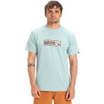 Quiksilver Evo Endless Type Erkek Tişört - Turkuaz - 2XL