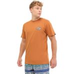 Quiksilver Evo Future Islands Erkek Kırmızı Tişört - Kiremit