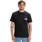 Quiksilver Evo Future Islands Erkek Siyah Tişört - XS