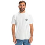 Quiksilver Evo Future Islands Tişört, XL, EQYZT08038, SNOW WHITE, Erkek