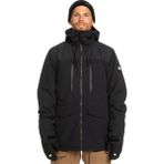 Quiksilver Fairbanks Erkek Siyah Snowboard Ceketi - XL