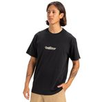 Quiksilver Fineline Ss erkek tişörtü, Siyah, XXL