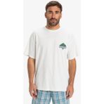 Quiksilver Gh Qs Crystal Jet Erkek Beyaz Tişört - M