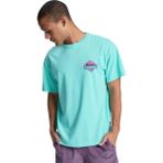 Quiksilver Gh Qs Crystal Jet Erkek Mavi Tişört - XS