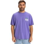 Quiksilver Gh Qs World Force Erkek Mor Tişört